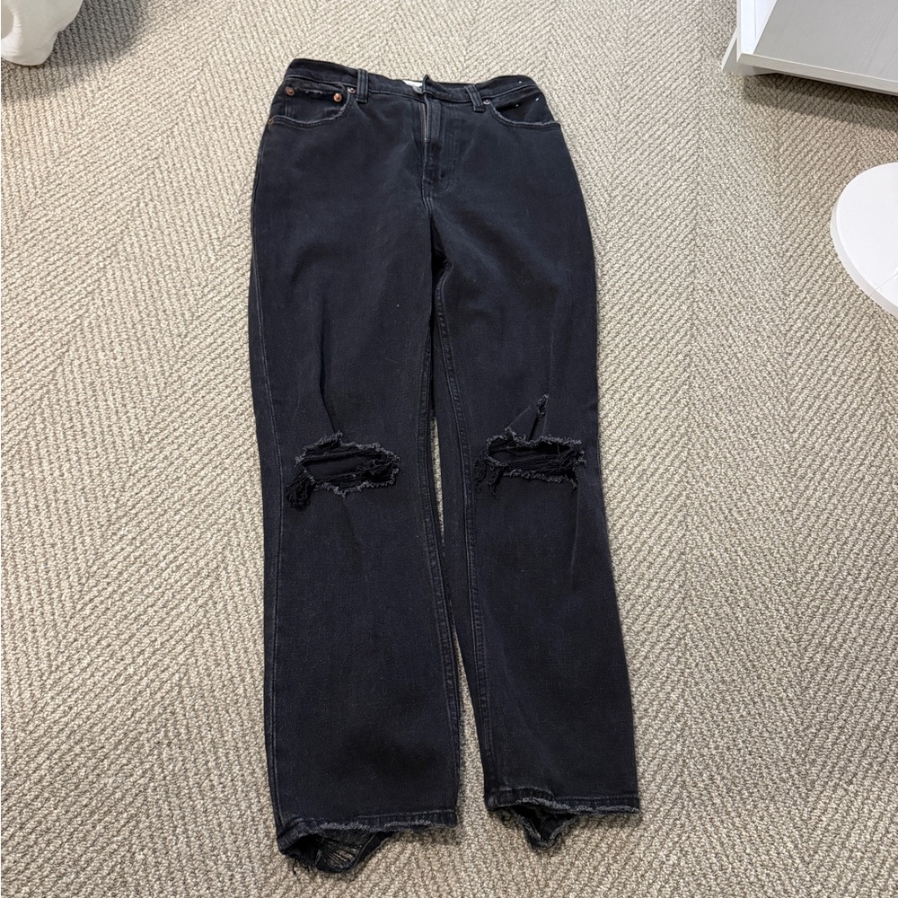 A&F Ultra High Rise Jeans